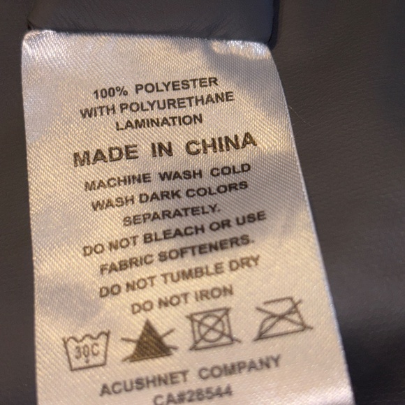 Men’s FootJoy  Hydrolite X  Golf Rain Jacket EUC Size XL - Picture 5 of 5